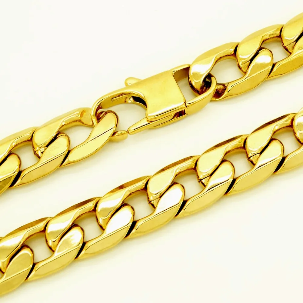 100% Stainless Steel Gold Color Bracelet