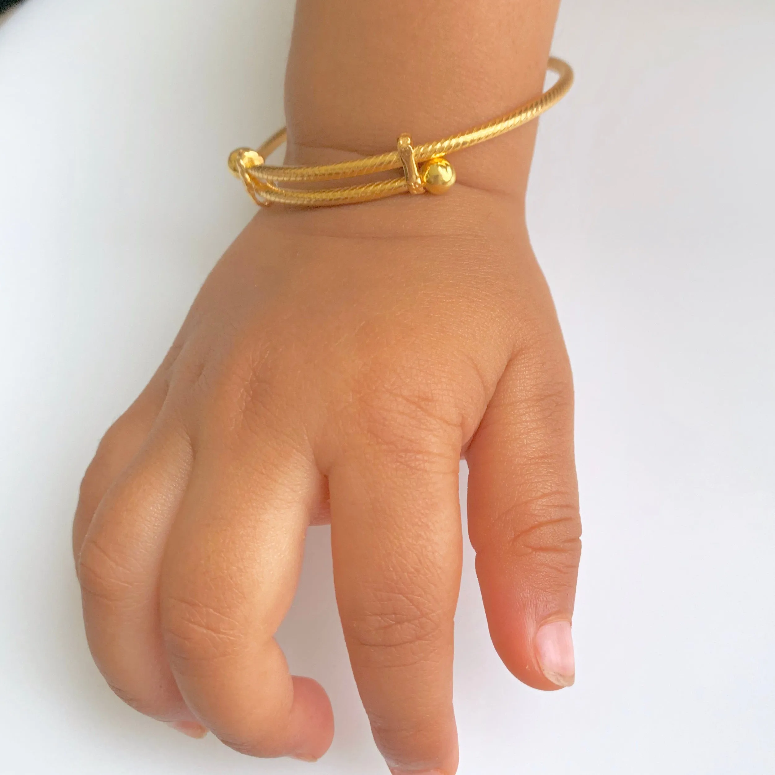 Adjustable Pipe Baby Bangles