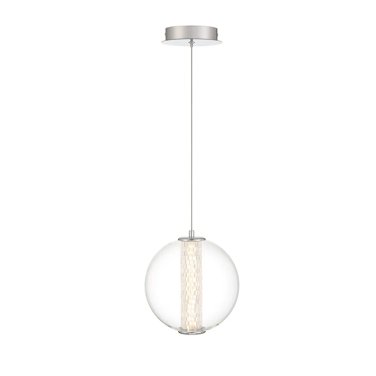 Atomo 9 in. LED Pendant Light Gold Finish