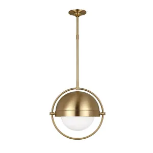 Bacall 16 in. Pendant Light Brass Finish