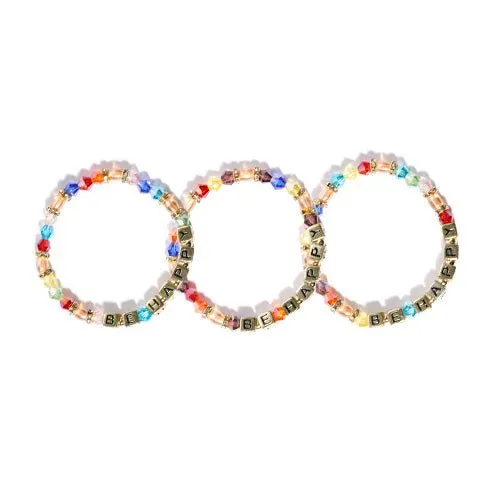 Be Happy Stretch Bracelet