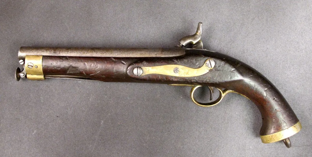 British East India Company Antique Cavalry Pistol (One of a Kind)