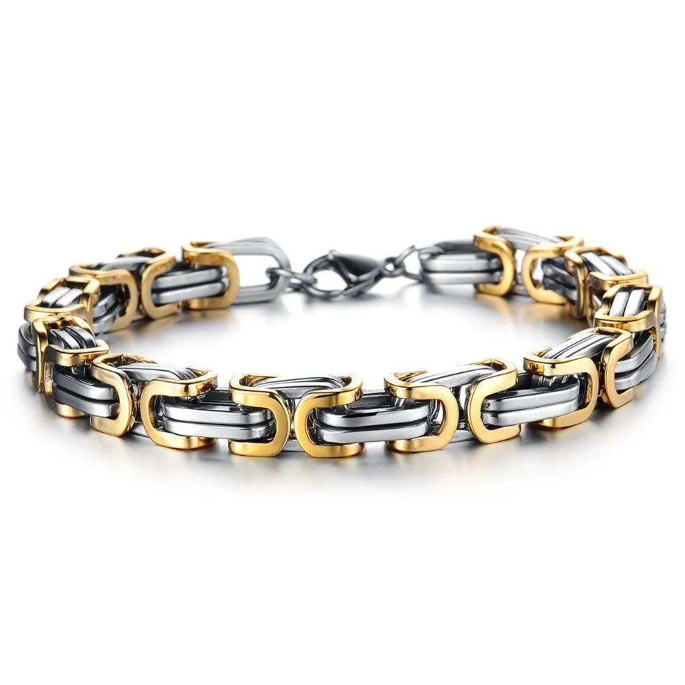 Classic Design Punk Jewelry Stainless Steel Bracelet Special Biker Bicycle Motorcycle Chain For Mens Bracelets Bangles