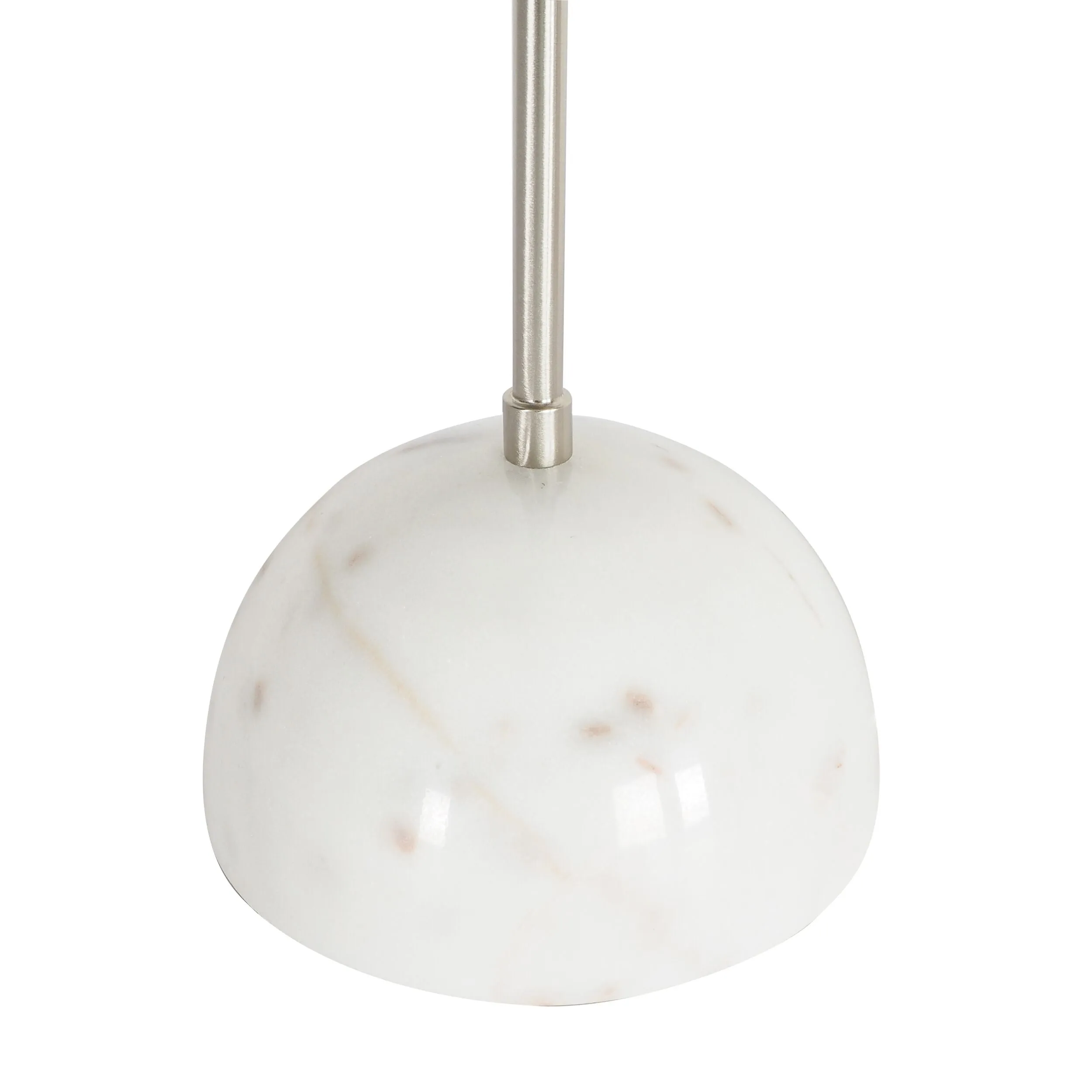 Clio Chrome Marble Table Lamp 53cm