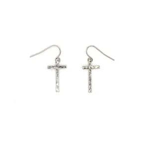 Cross Dangle Earrings