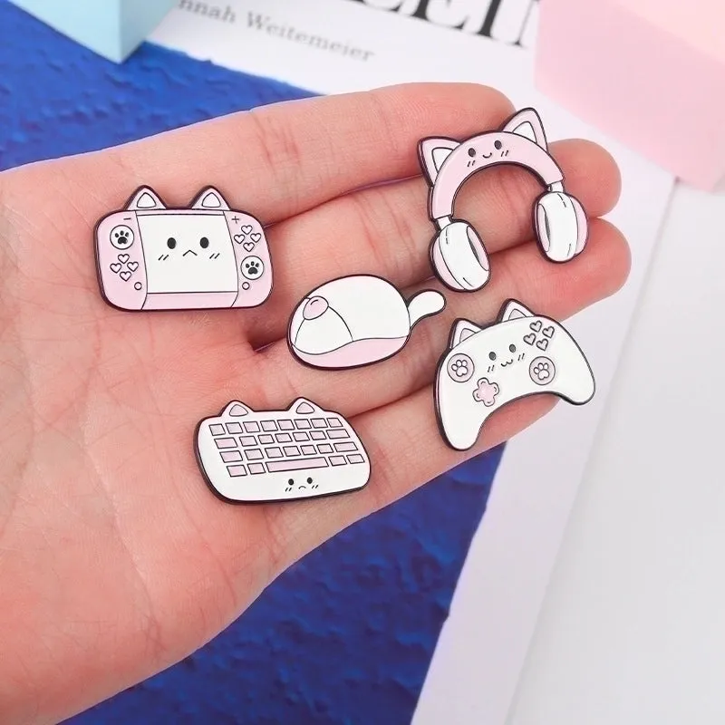 Cute Pin Cartoon Alloy Enamel Plating Women'S Brooches