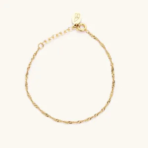 Fallon Gold Filled Bracelet: Gold