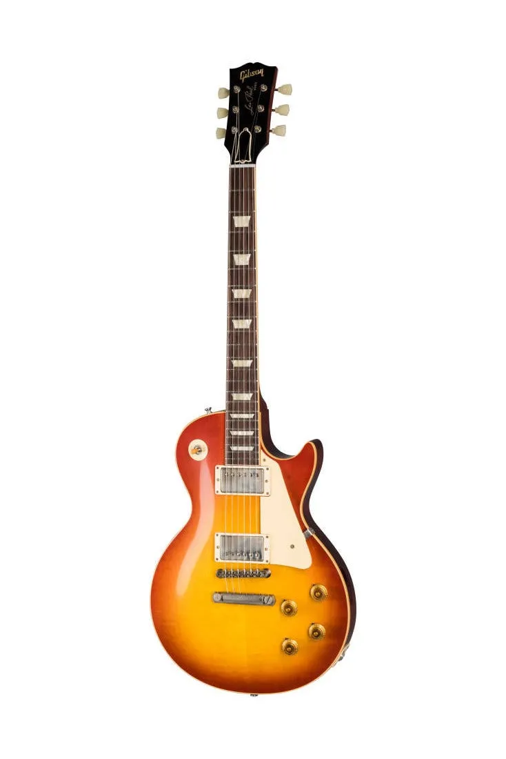 Gibson 1958 Les Paul Standard Reissue VOS Electric Guitar, Washed Cherry Sunburst