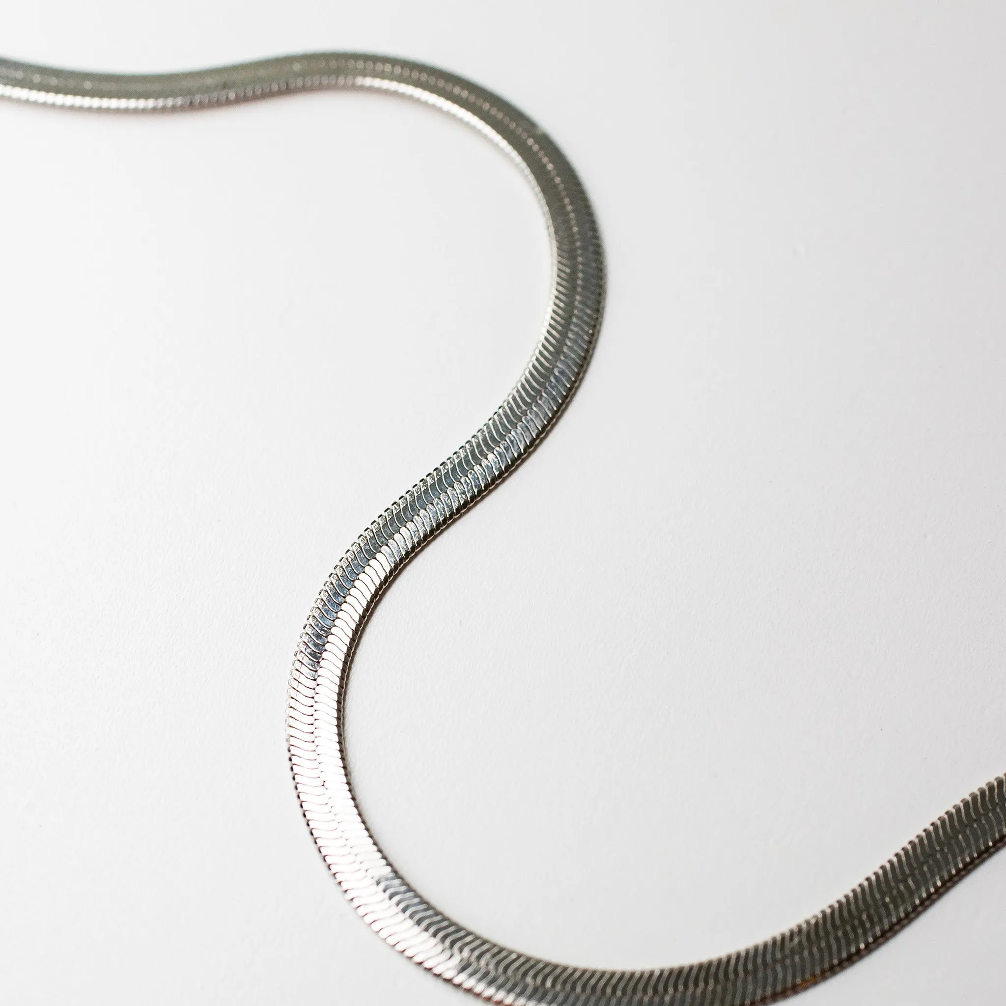 Gigi Herringbone Chain Bracelet