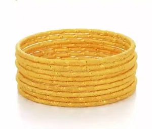 Gold Plated Bangle for women African Dubai Bracelet Wedding Luxury  Jewelry