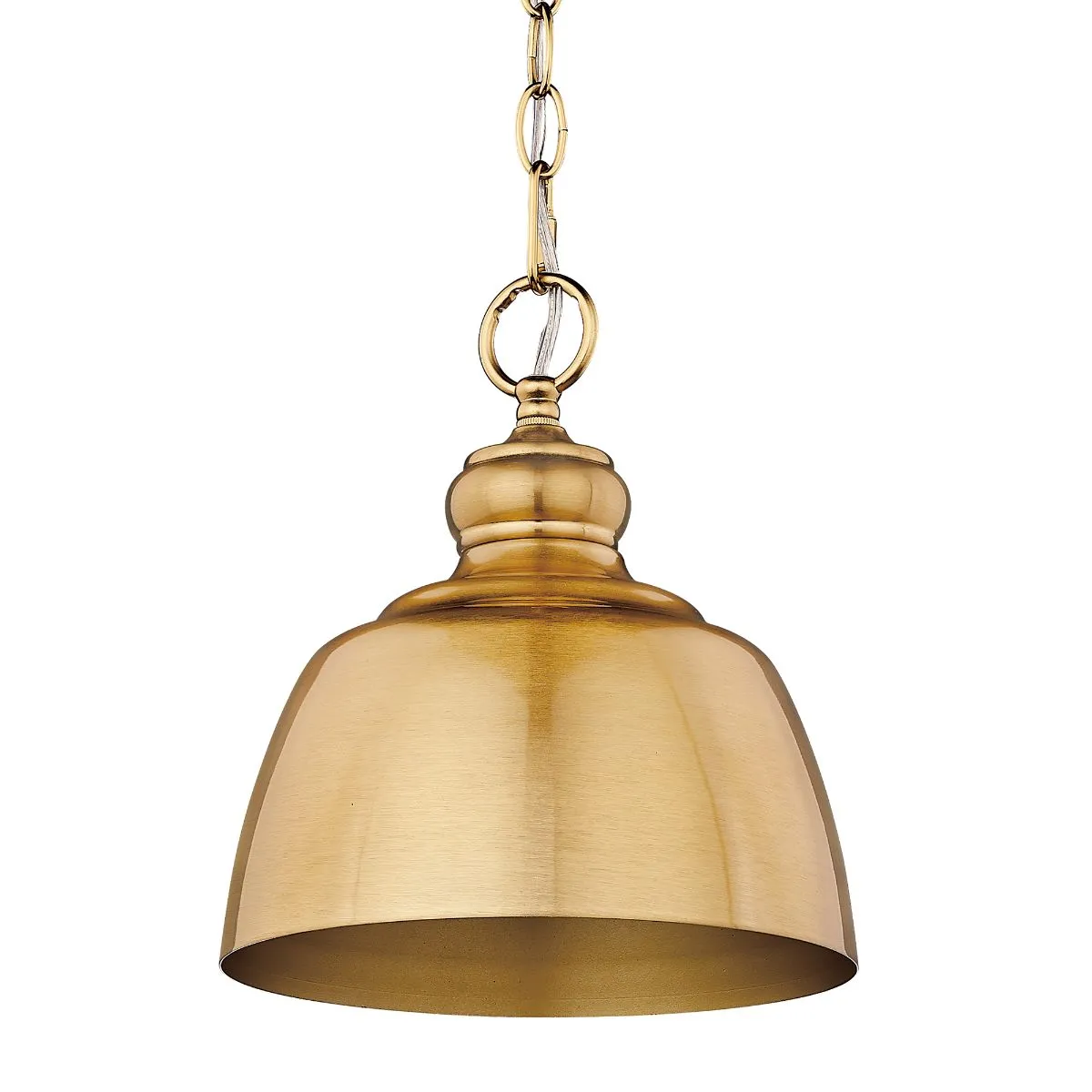 Holmes 9 in. Pendant Light Gold Finish