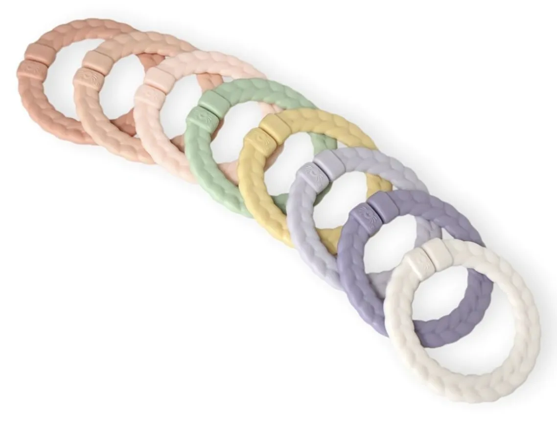 Itzy Rings Linking Ring Set Pastel