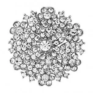 Kacey Crystal Brooch