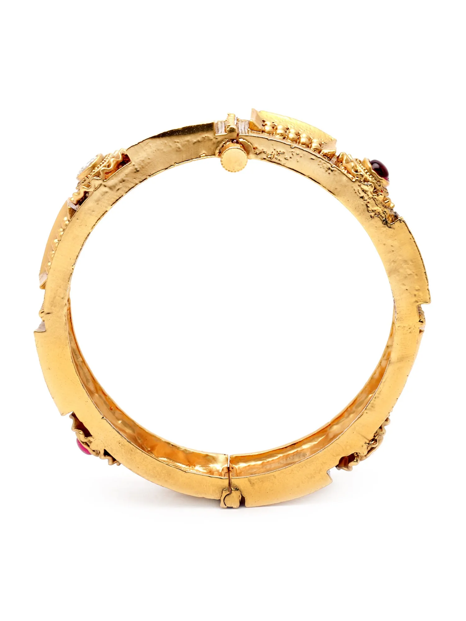 Karatcart Alloy Gold-plated Bangle