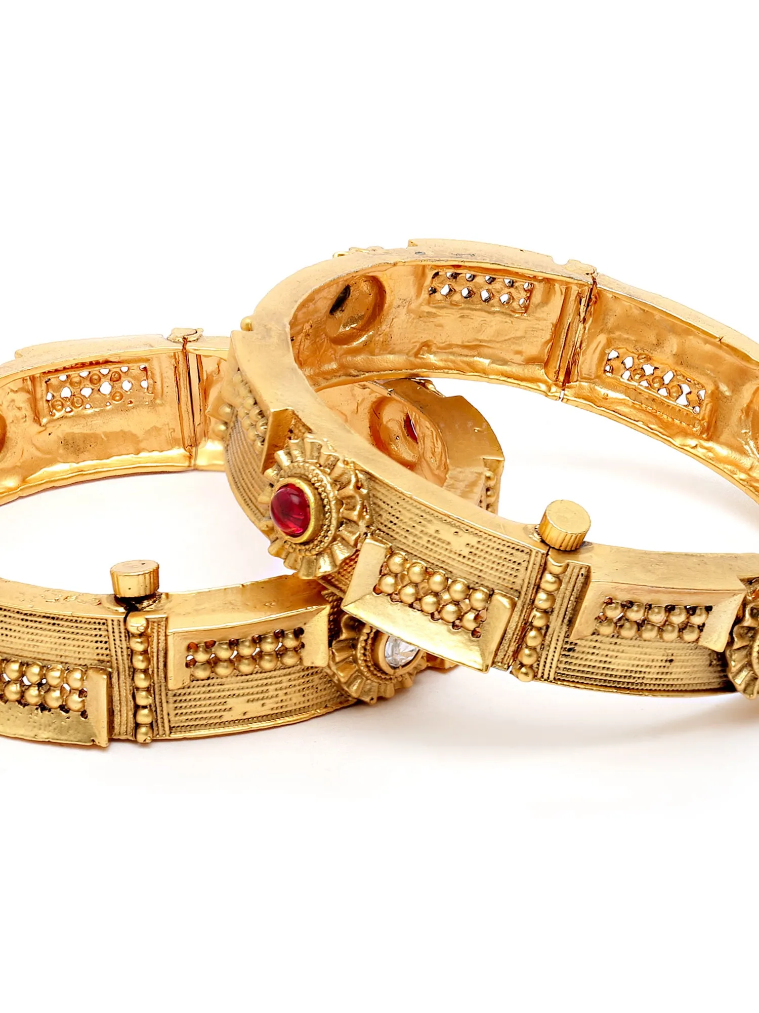 Karatcart Alloy Gold-plated Bangle