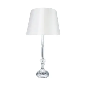 Lana Crystal Glass Table Lamp 73cm