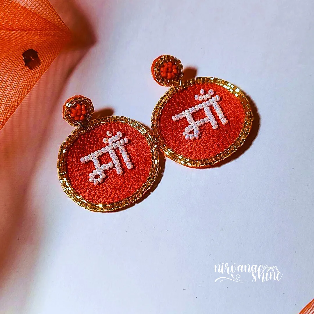 Maa Ka Ashirwad Handmade Earrings