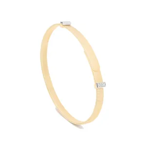 Masai Diamond Coil Bangle