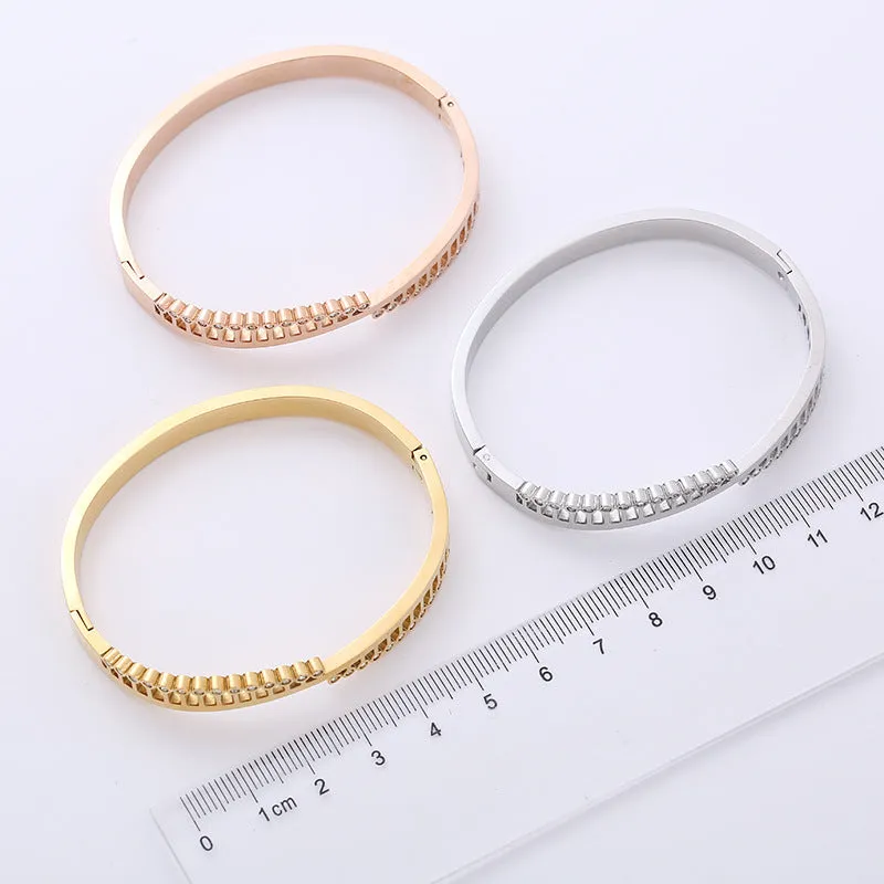 Minimalist Stainless Steel Bangles