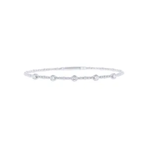 Miracle Station Diamond Bangle Bracelet