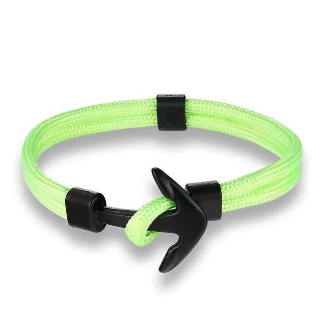 Multilayer Woven Anchor Bracelets