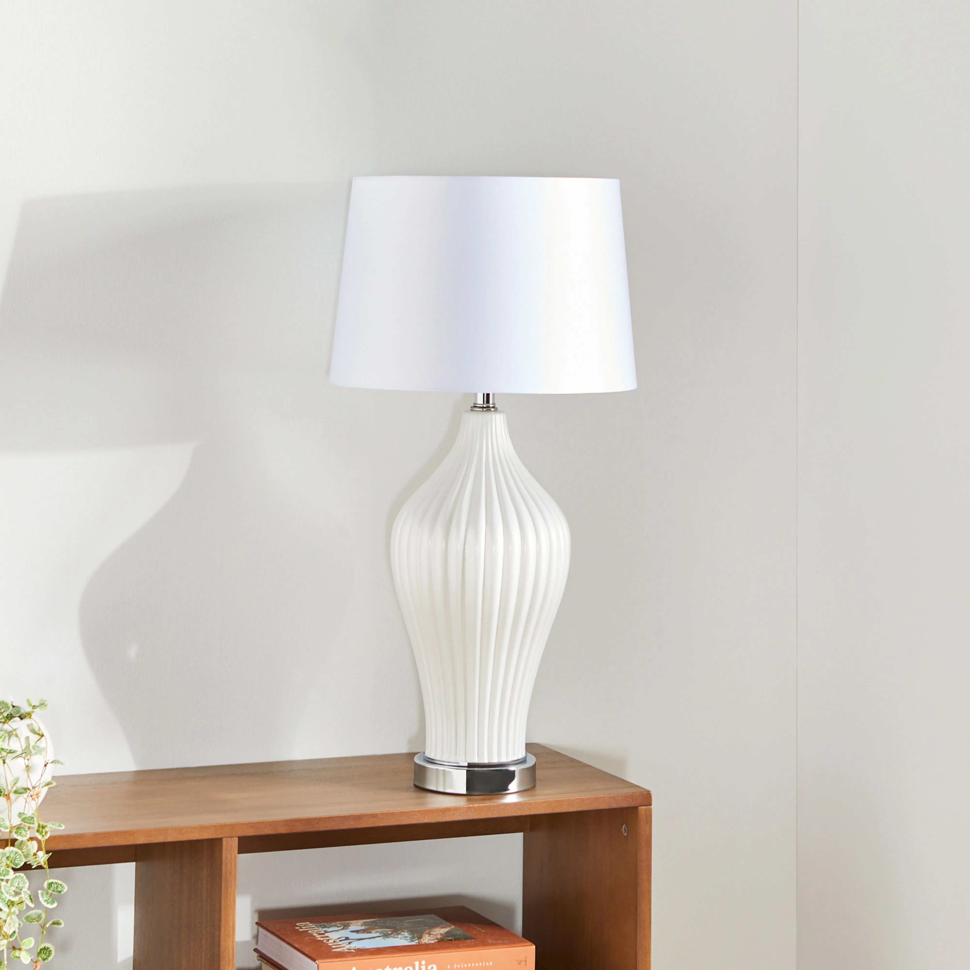 Natania Pearl Glass Table Lamp 72cm