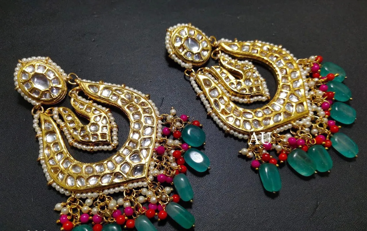 Pahal Kundan earrings