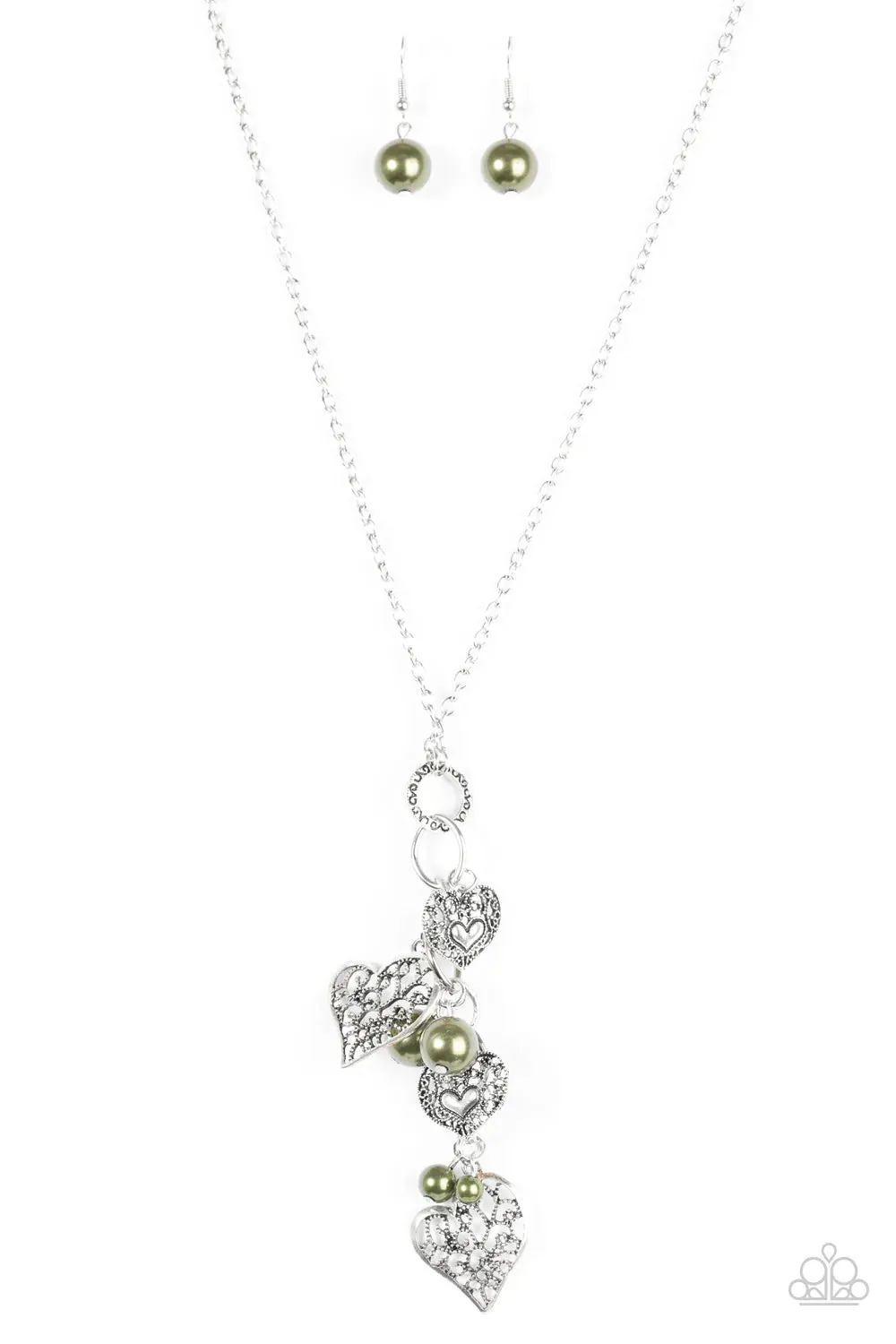 Paparazzi Necklace ~ Take The Plunge - Green