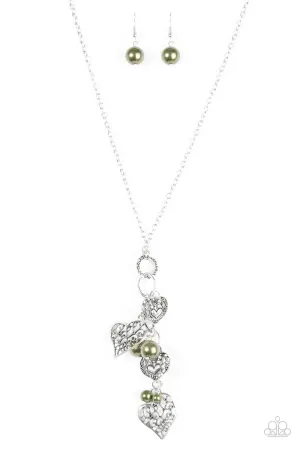 Paparazzi Necklace ~ Take The Plunge - Green