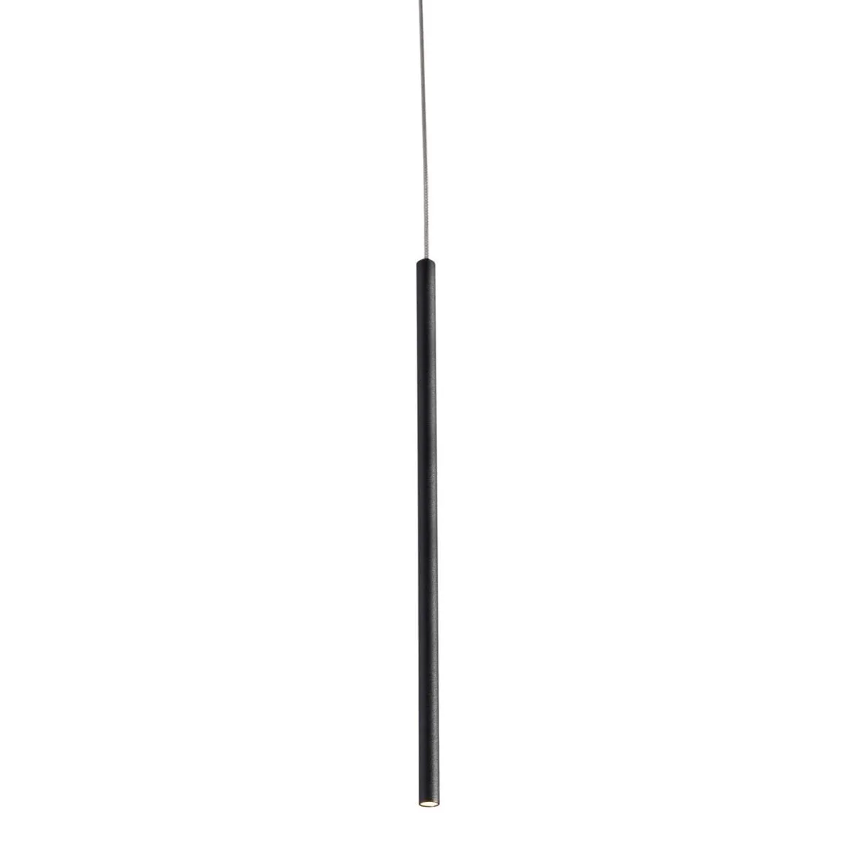 Point 5 in. LED Pendant Light Black Finish