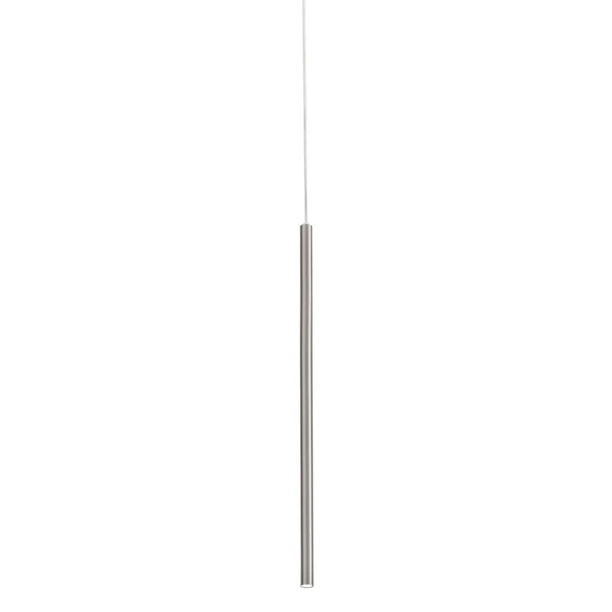 Point 5 in. LED Pendant Light Satin Nickel Finish