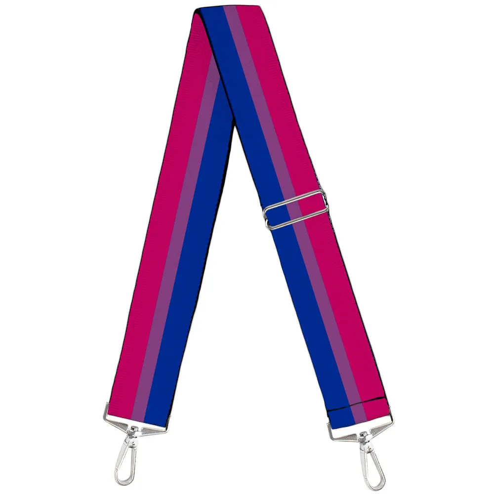 Purse Strap - Flag Bisexual Pink Purple Blue