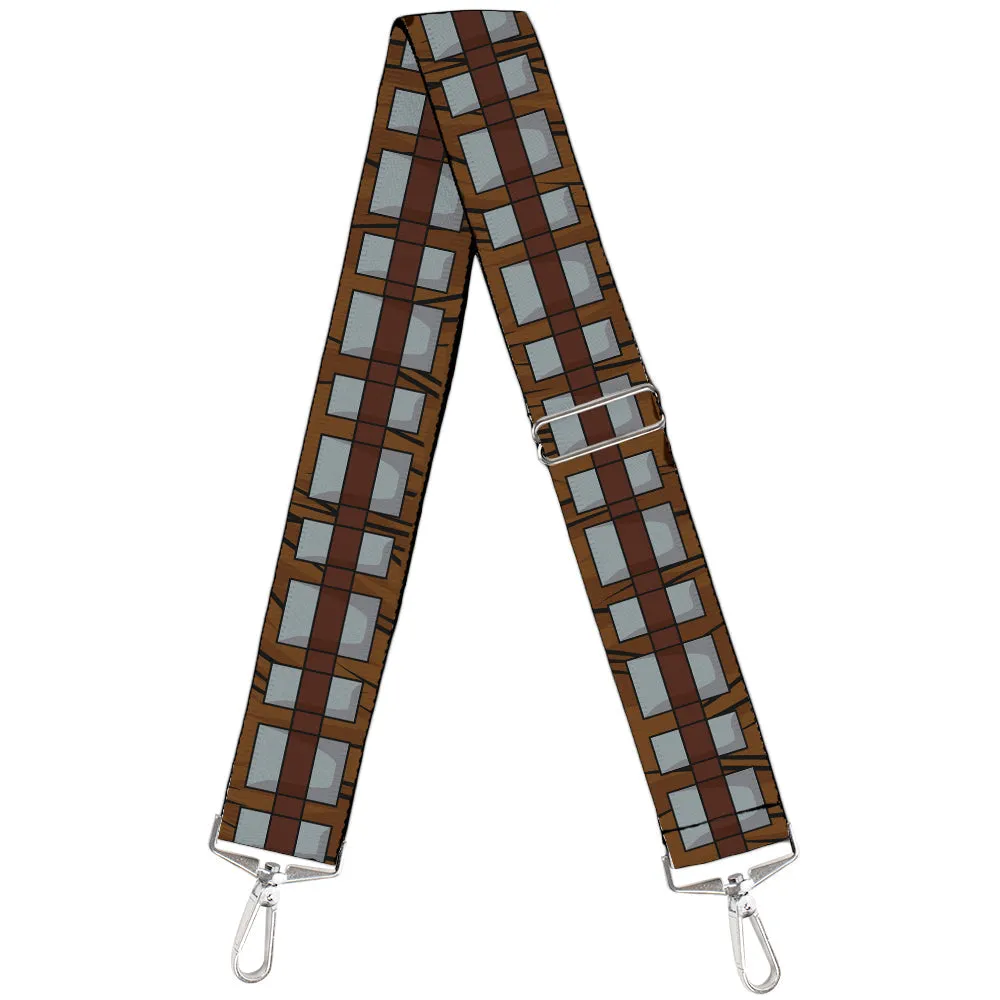 Purse Strap - Star Wars Chewbacca Bandolier Bounding Browns Gray