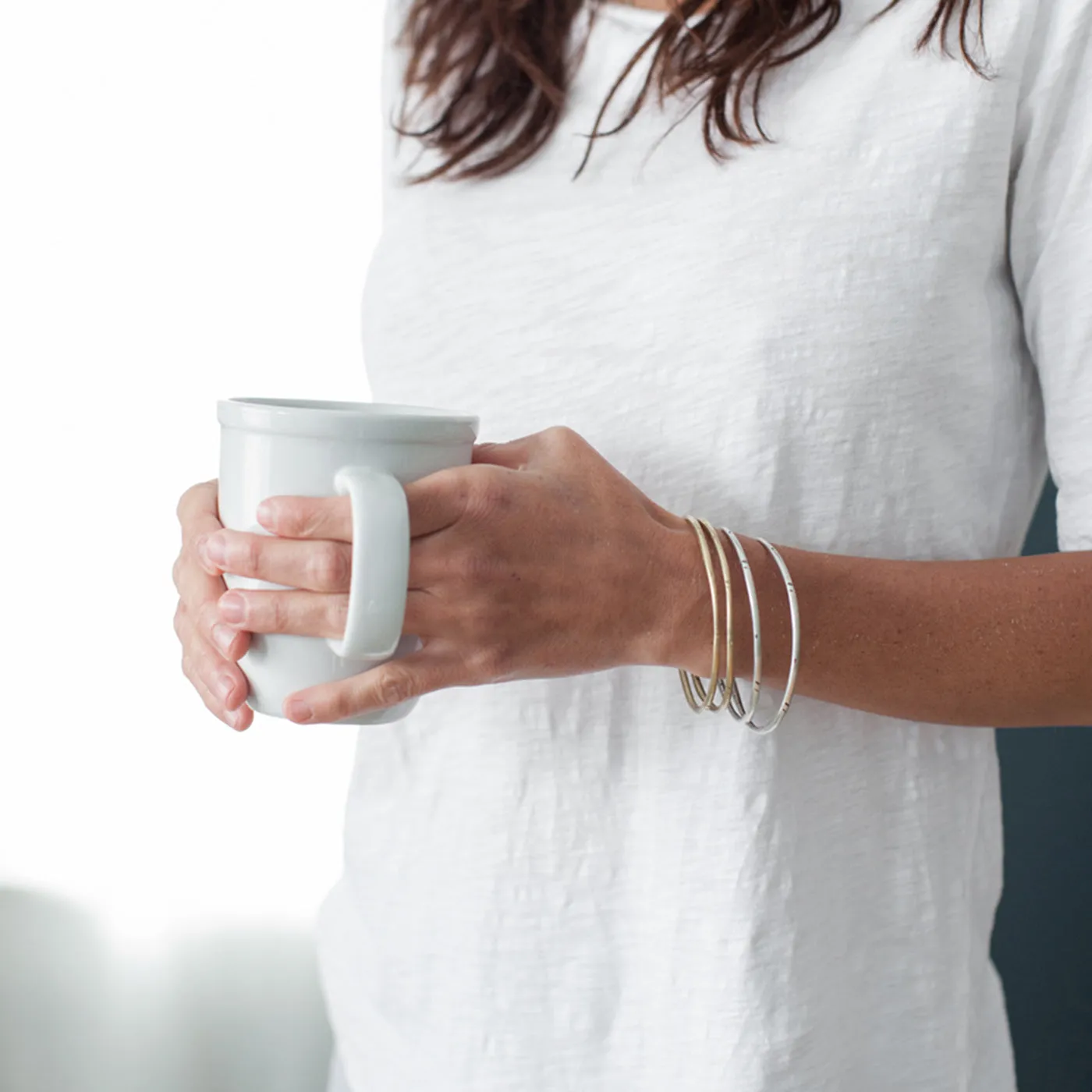 Saturday Market Bangle | Bronze