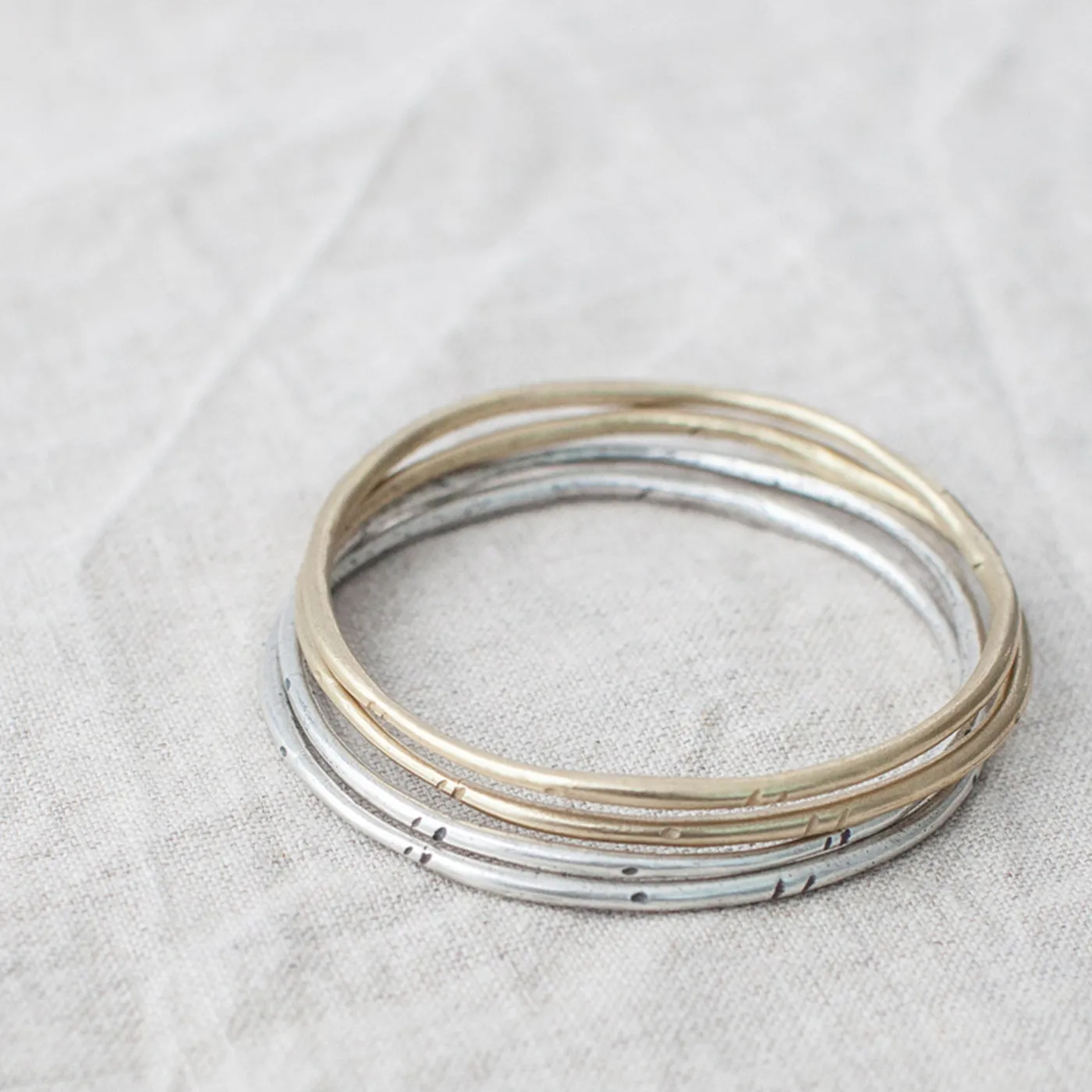 Saturday Market Bangle | Bronze