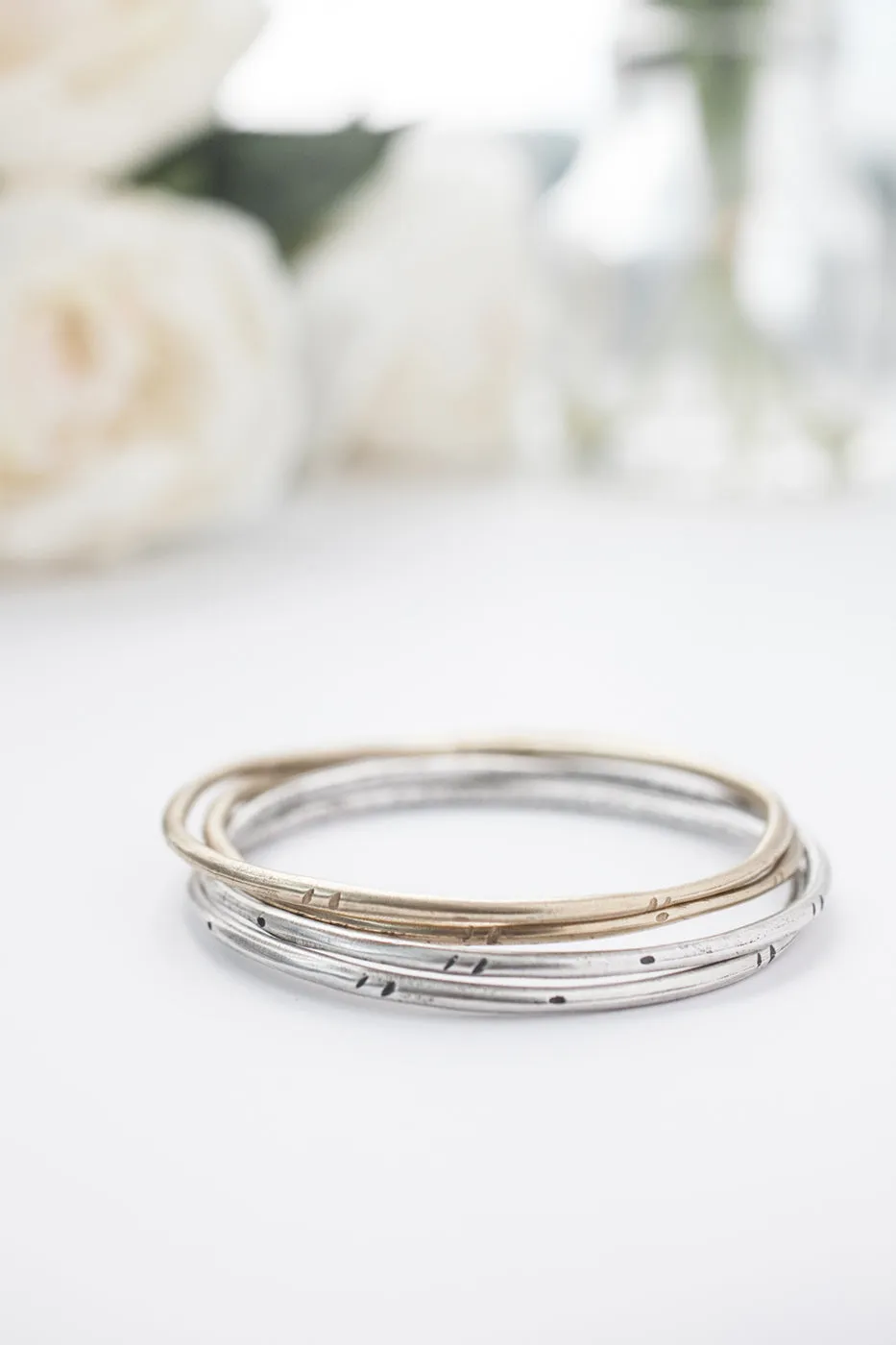 Saturday Market Bangle | Bronze