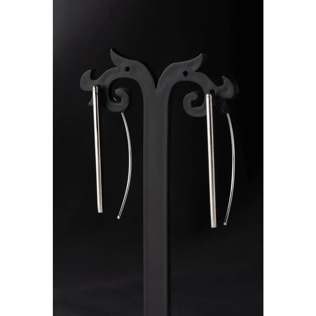 Silver Threader Earrings