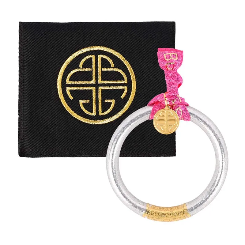 Silver Tzubbie All Weather Bangle® (AWB®) - Serenity Prayer