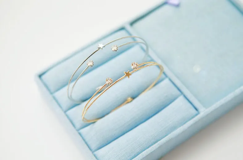 Starlight Bangle - Gold