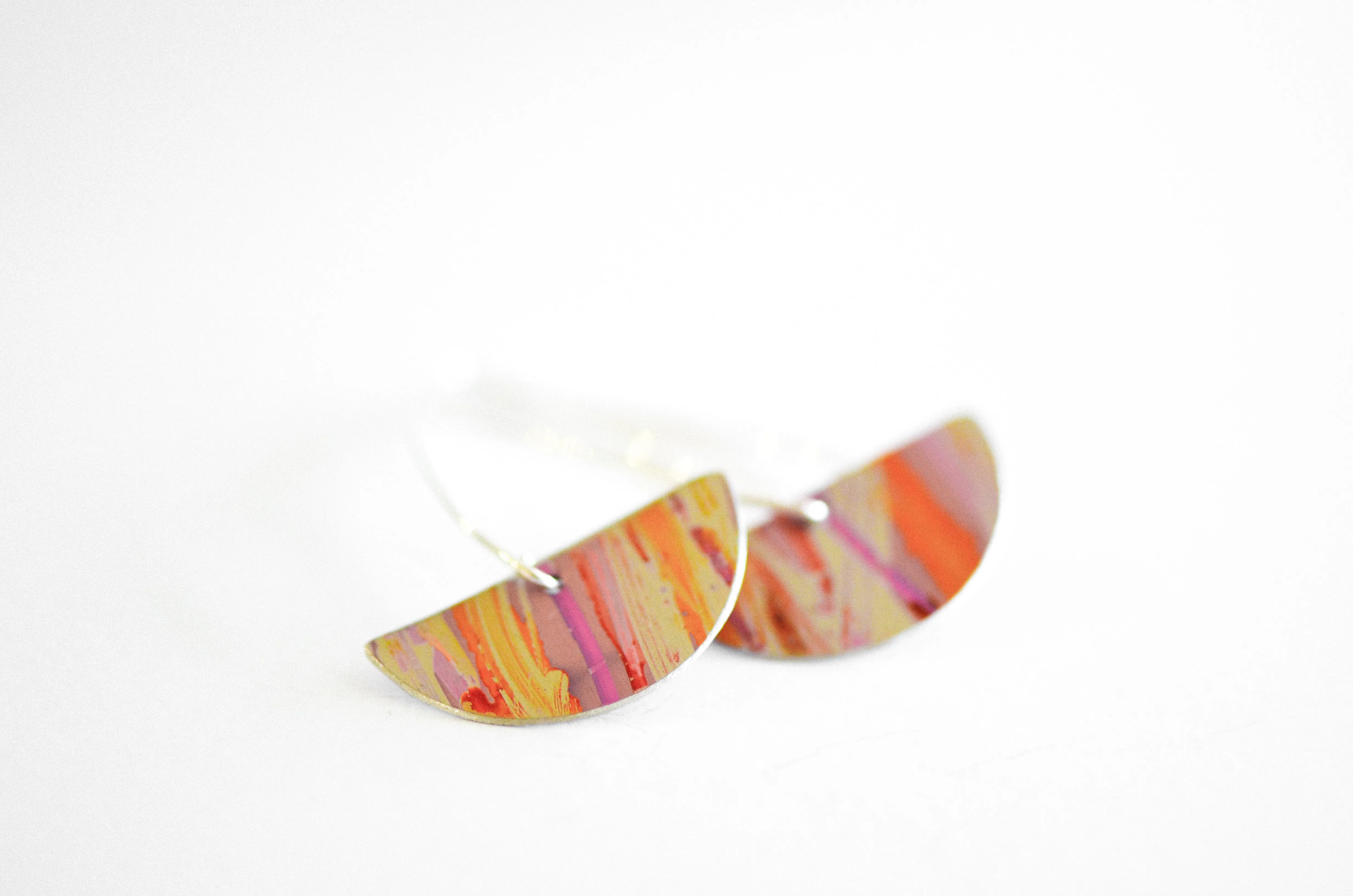 Sunset Stipe Earrings