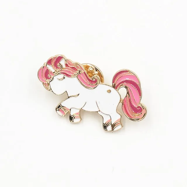 Timlee X158 Free shipping Cute Rainbow Animal Kitty Cat Brooch Pins,Chic Fashion Jewelry Wholesale