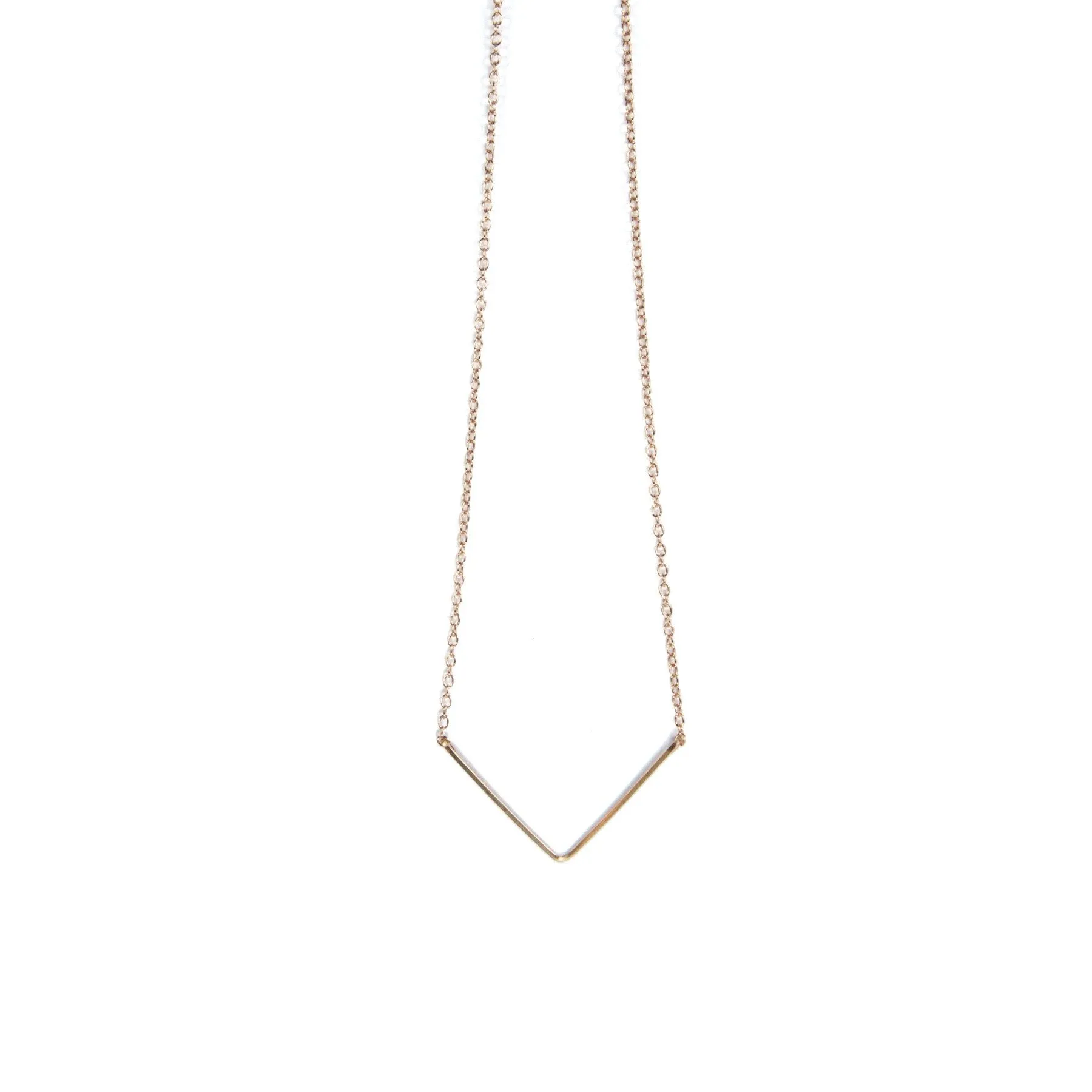 V Bar Necklace