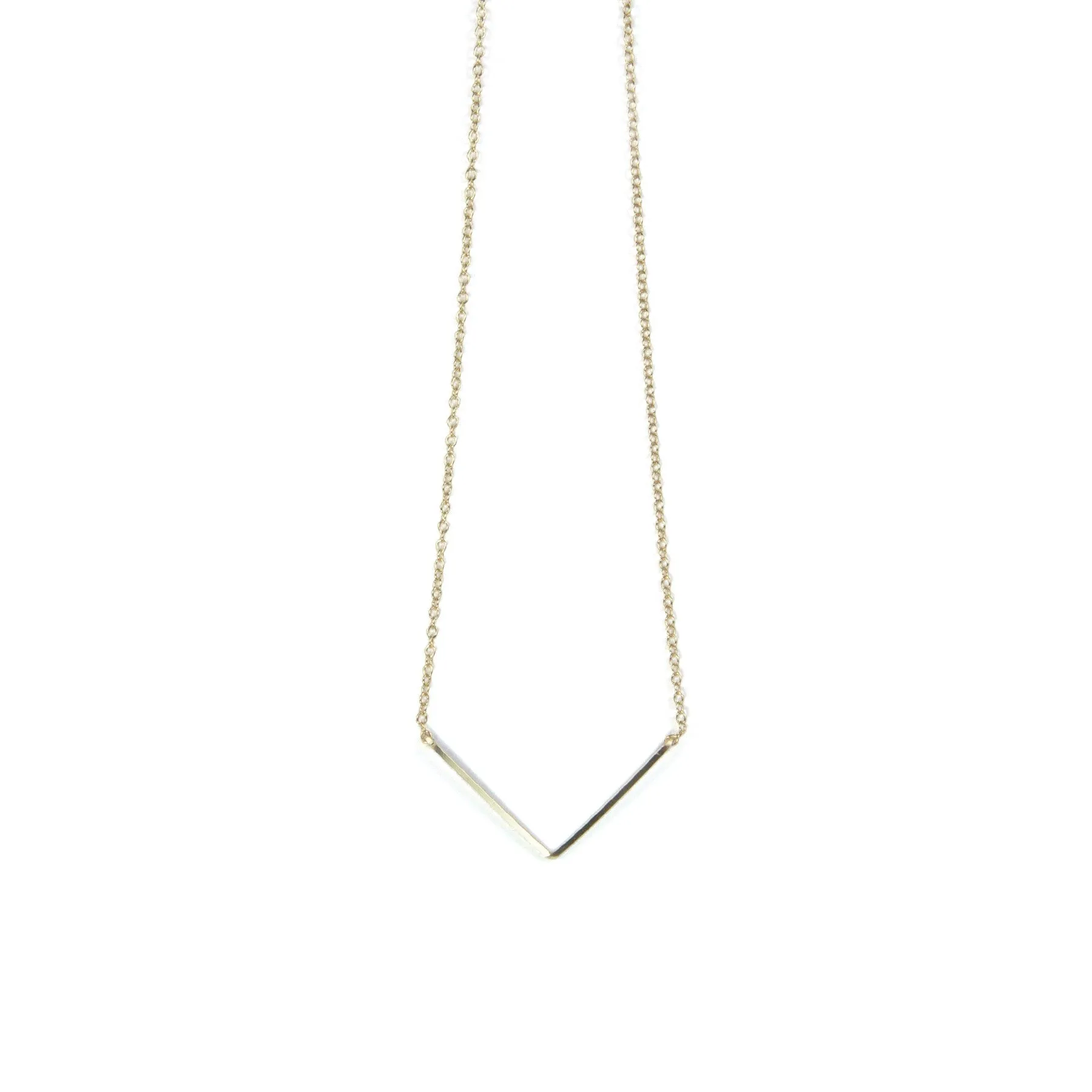 V Bar Necklace