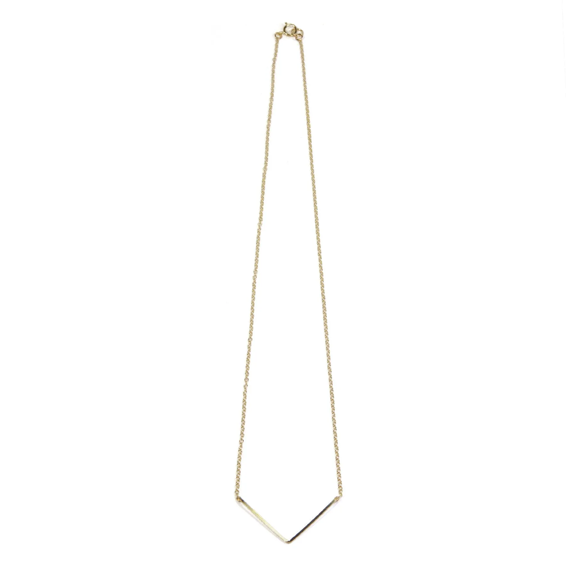 V Bar Necklace