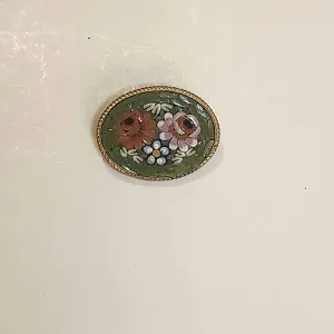 Vintage Floral Brooch Pin