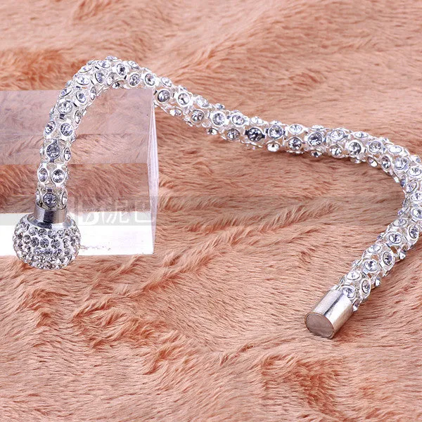 Women's Silver Crystal Bracelet Best Design Fashion Bracelets For Women